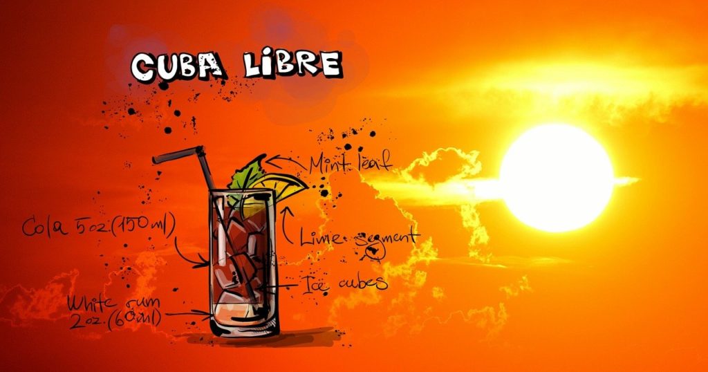 Rum z colą czyli cuba libre na wieczór!